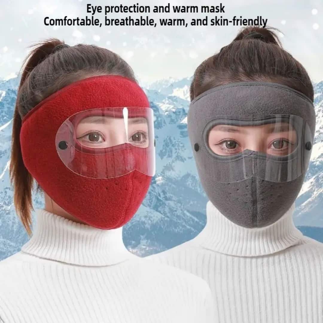 Black Anti-Dust Face Mask | Windproof, Smoke-Proof & Breathable Protection