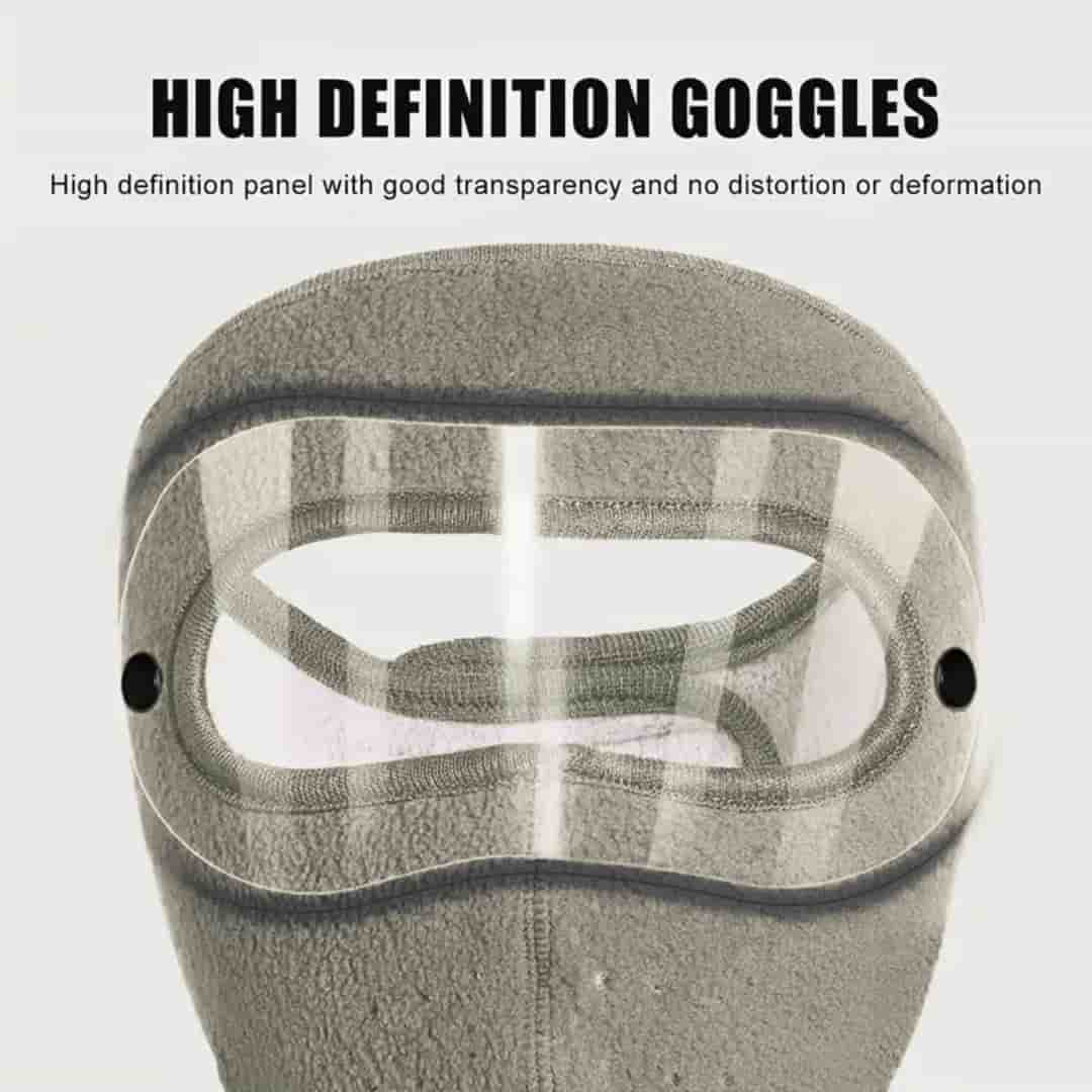 Black Anti-Dust Face Mask | Windproof, Smoke-Proof & Breathable Protection