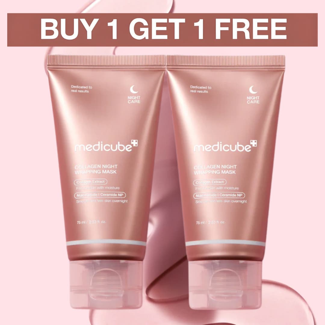 Medicube Night Wrapping Collagen Mask – Korean Skincare | Buy 1 Get 1 Free