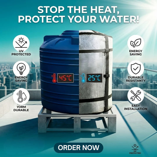 Water Tank Thermal Cover – Heat & UV Protection to Keep Water Cool