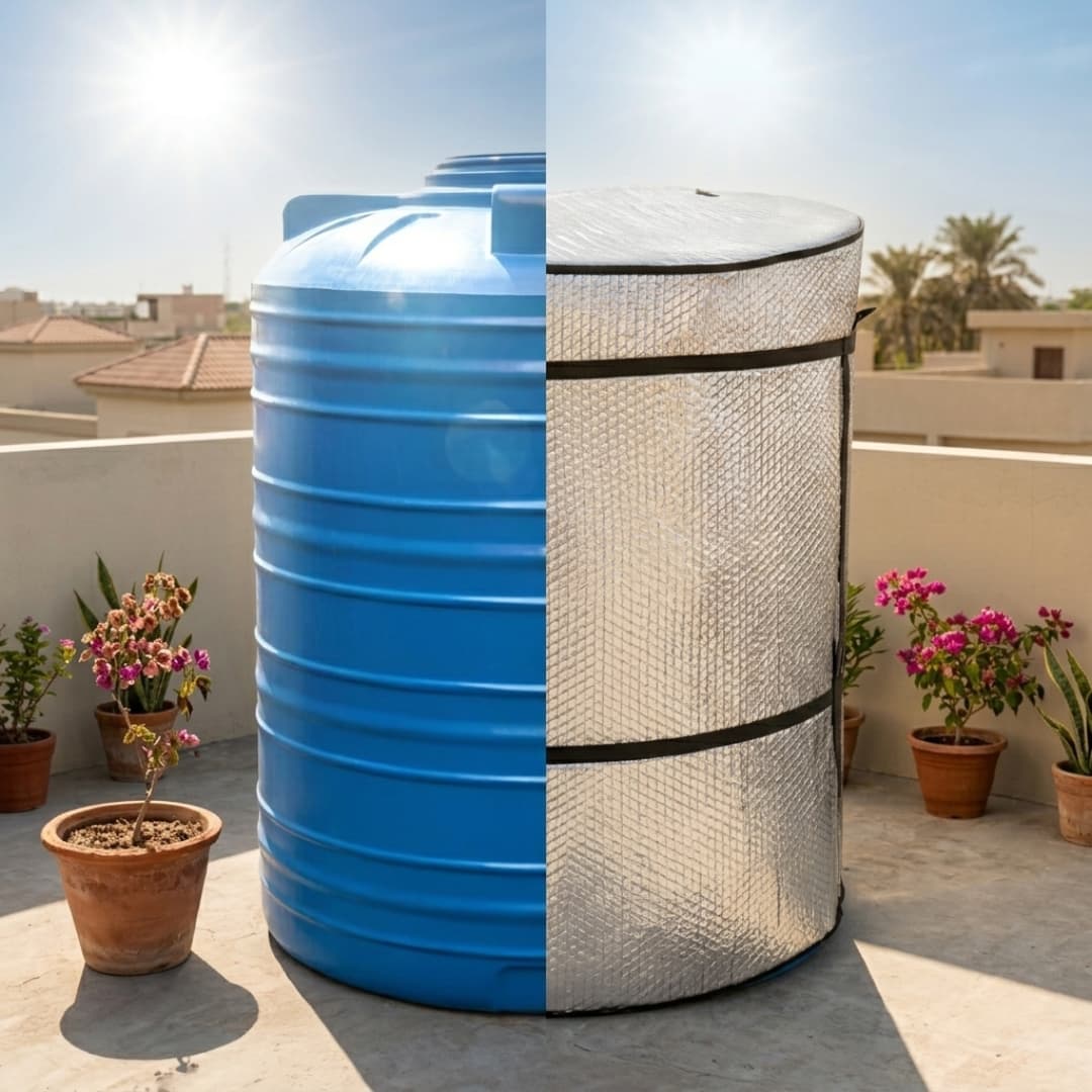 Water Tank Thermal Cover – Heat & UV Protection to Keep Water Cool