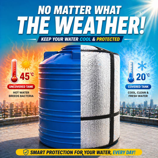 Water Tank Thermal Cover – Heat & UV Protection to Keep Water Cool