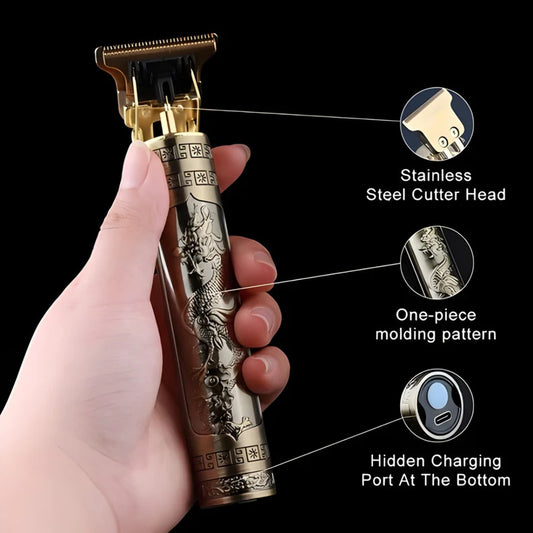 Vintage T9 Trimmer – Professional Hair & Beard Precision Clipper